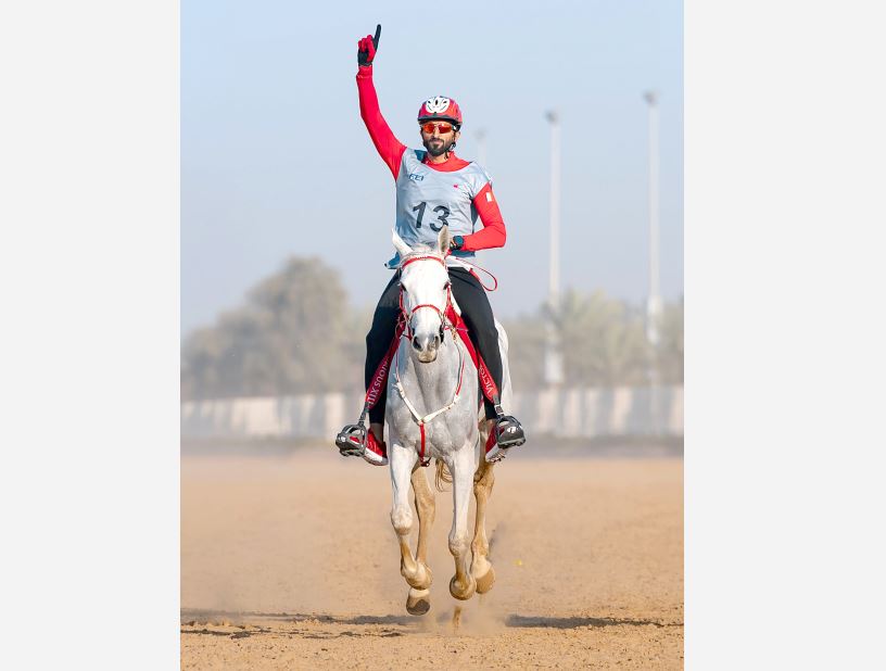 Shaikh Nasser triumphs in Dubai